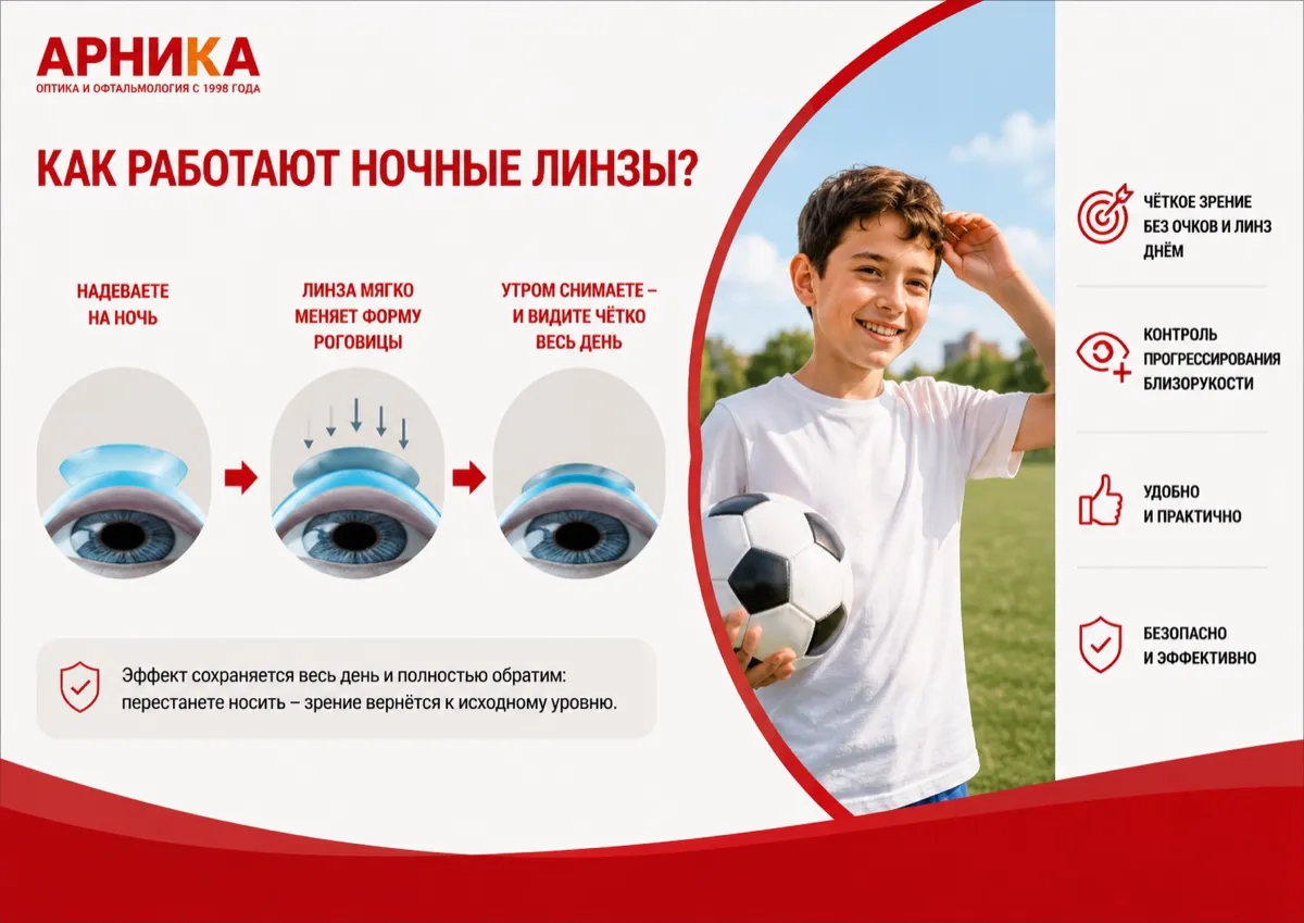Ночные линзы для зрения: что говорят пациенты и как они работают