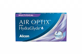ALCON Air Optix Plus HydraGlyde Multifocal  1 месяц 3